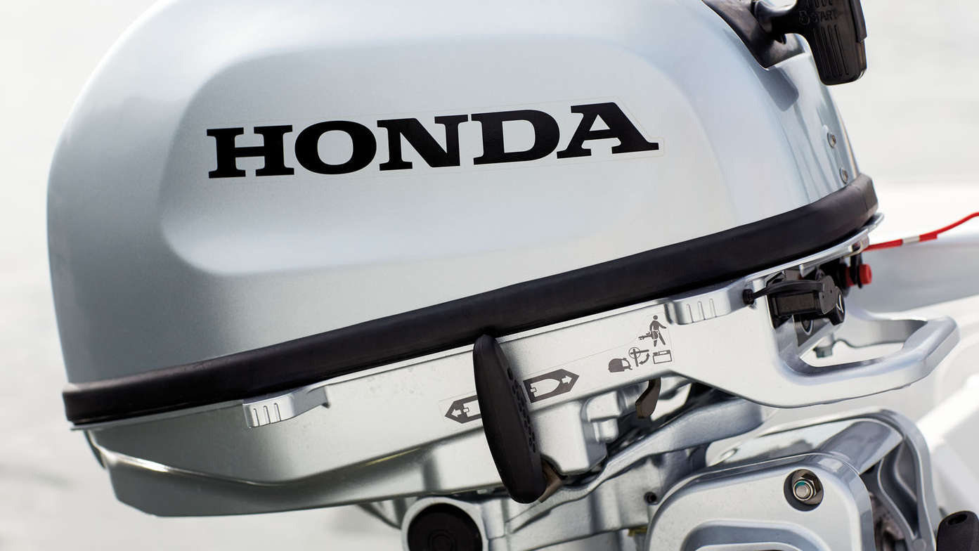 HONDA Aussenbordmotor BF 6 LRU für Schlauchboote, Segelboote und Motorboote (Langschaft | 6 PS)