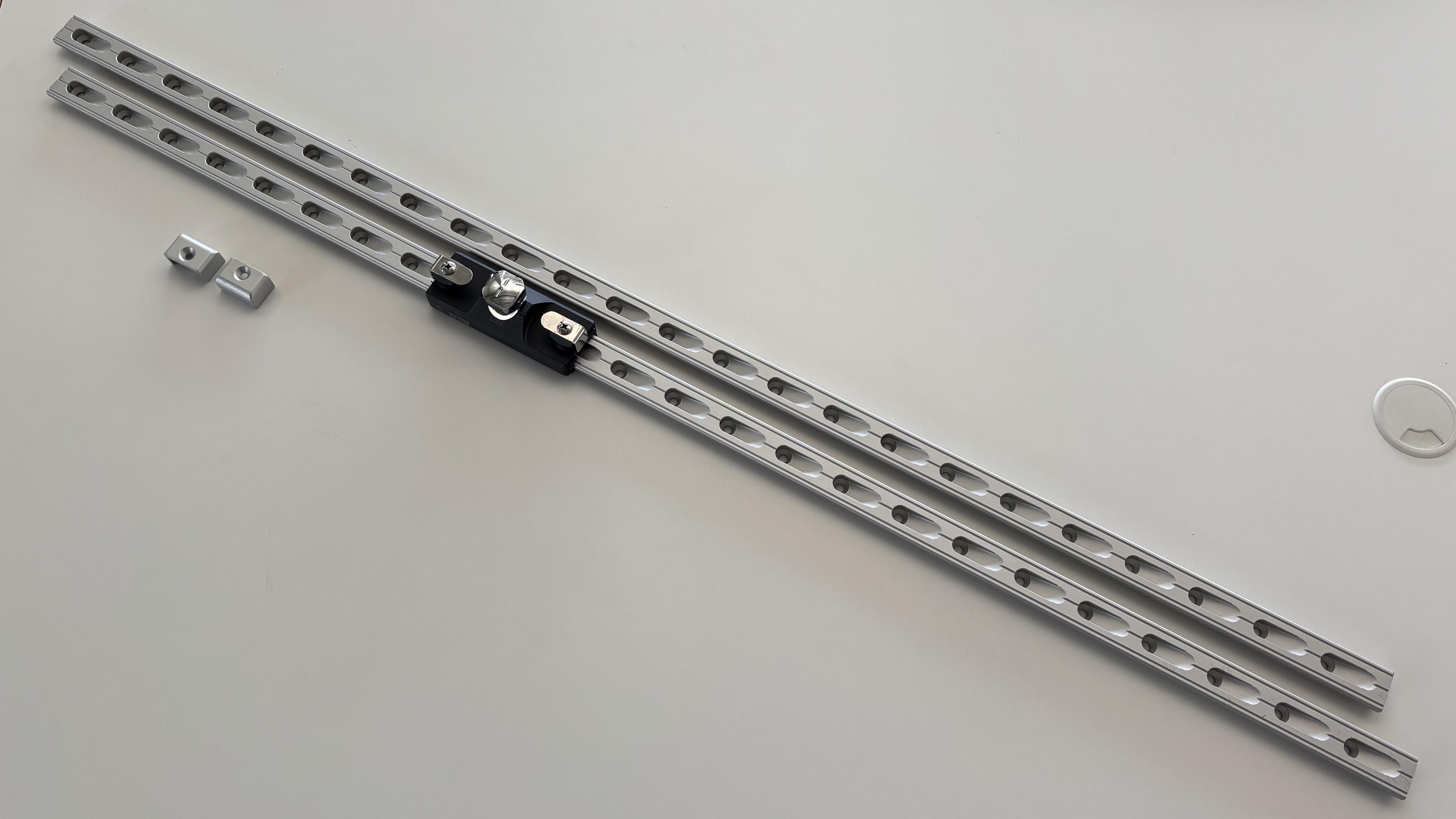 ANTAL T-Schiene mit Befestigungsschlitten Set