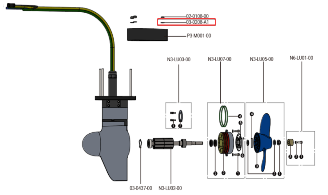ePropulsion Ersatzteile - bei Bootspunkt bekommen Sie alle Ersatzteile für aktuelle und frühere ePropulsion Elektro-Aussenborder, PODs und Zubehör