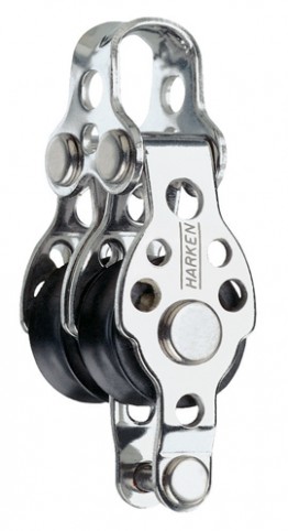 HARKEN H407 16mm Air-Doppelblock mit Hundsfott