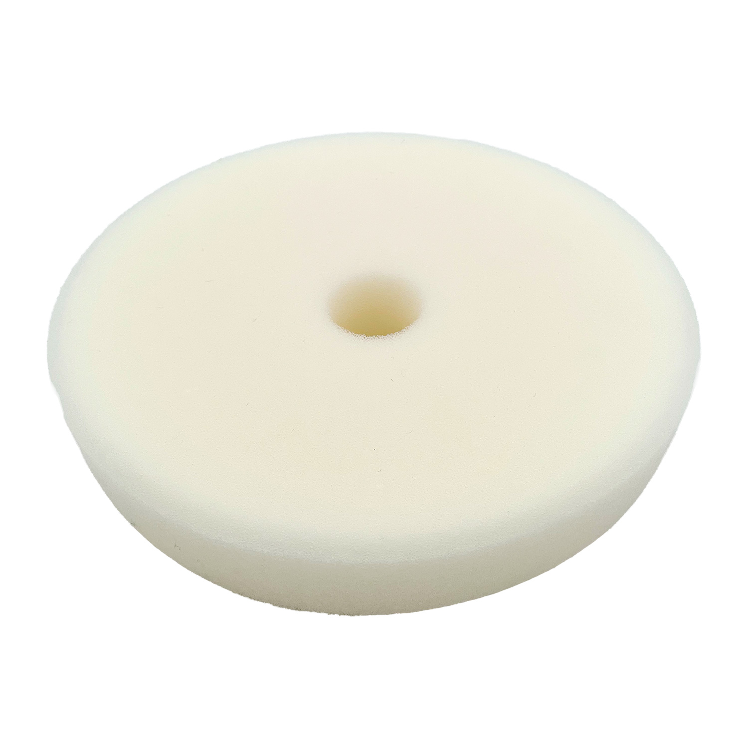 Polierschwamm weiss Loch 163 x 30mm