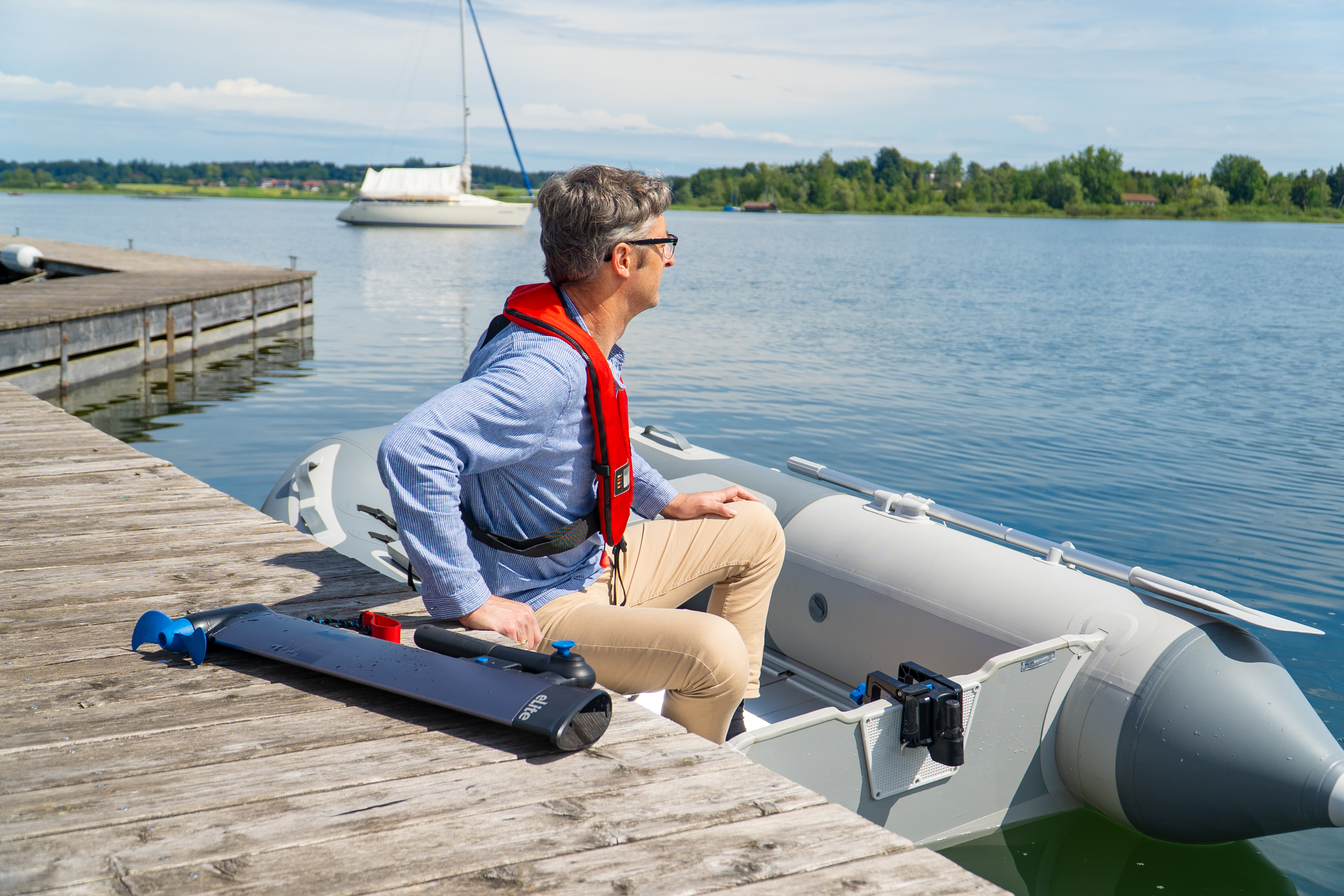 ePropulsion eLite Langschaft 500 W Elektro-Aussenborder