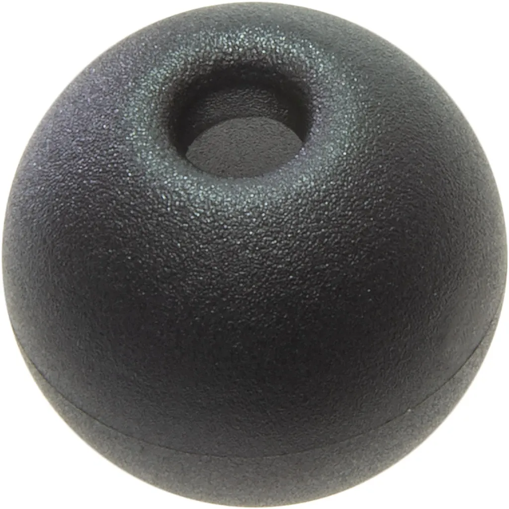 RONSTAN Kunststoffkugel, Ø 25 mm, schwarz