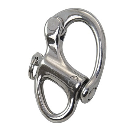 WICHARD 2471 Schnappschäkel mit festem Auge 50mm