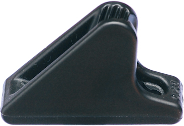CLAMCLEAT CL266/R Mini Line-Lok für Tau 1-3mm, schwarz, 12x