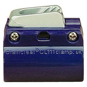 CLAMCLEAT CL244 Aluminium Baumklemme für Tau 3-5mm Surf