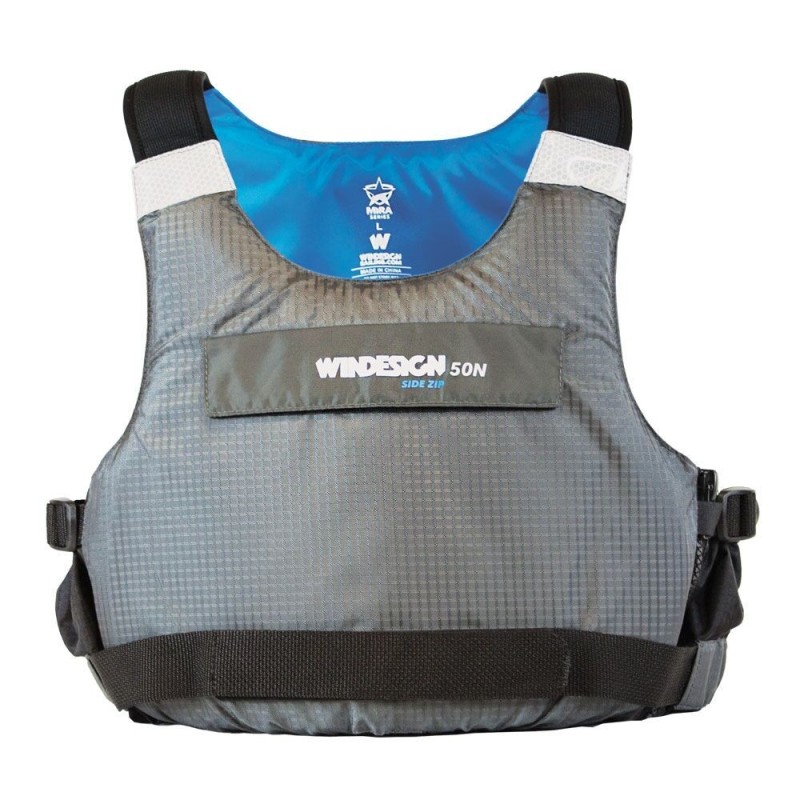 WINDESIGN EX2521L Regattaschwimmweste, Größe L, 70+ kg, 50N