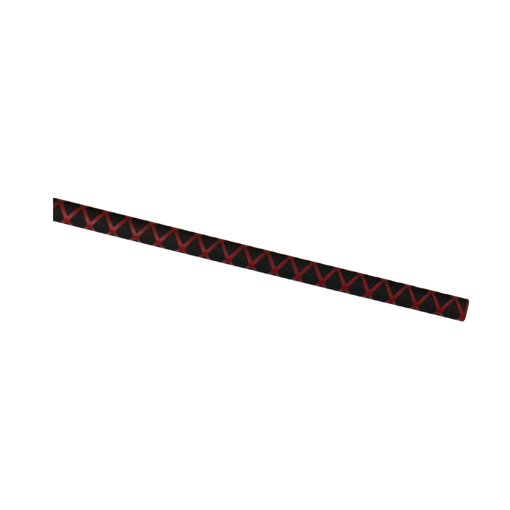 WINDESIGN EX652964BKRD Handgriff für PinnenauslegerØ  20 mm, schwarzrot, X-pattern DOPPIO