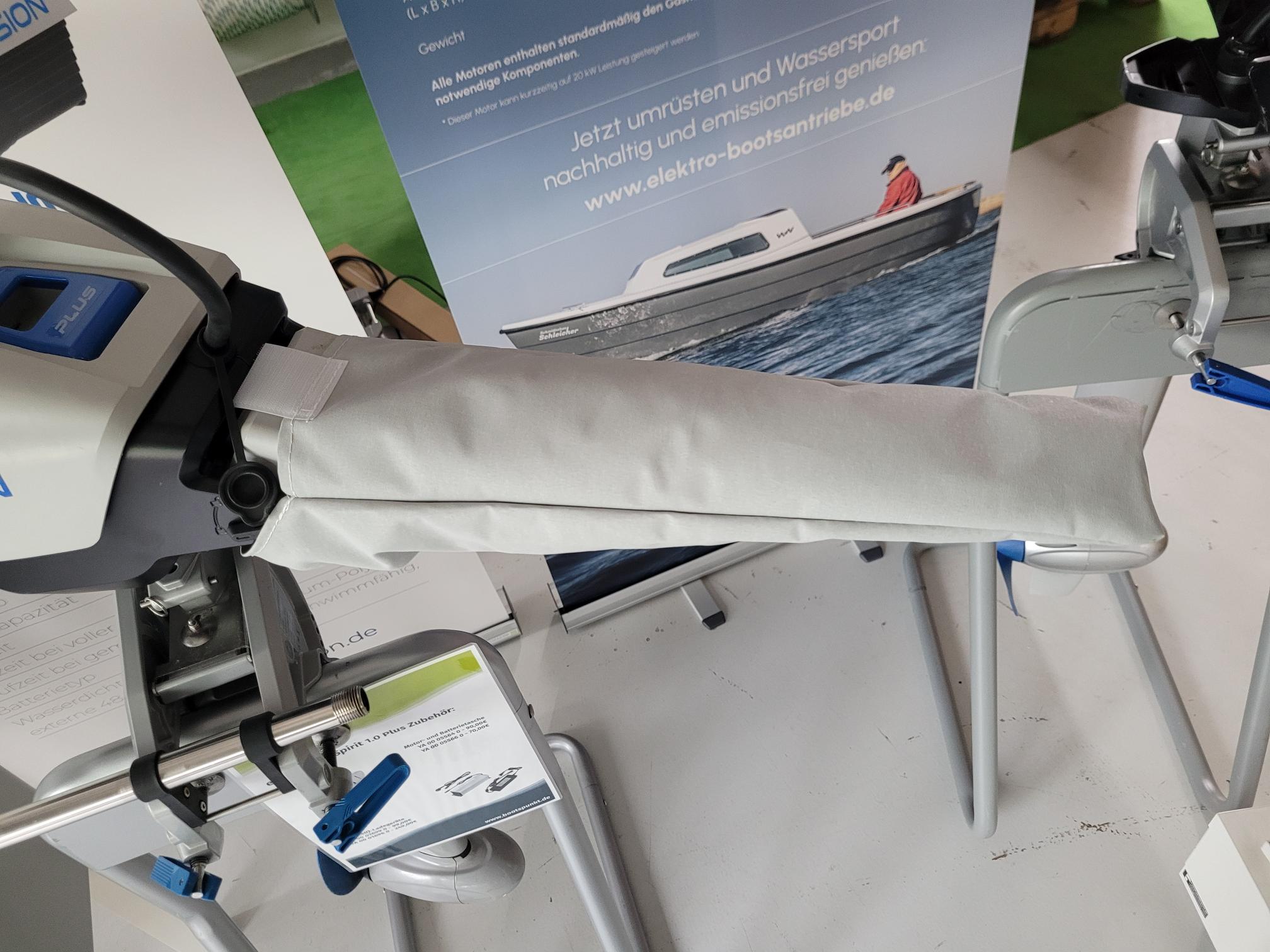 Persenning / Abdeckung für ePropulsion Spirit Steuerpinne, Profi-Qualität, grau
