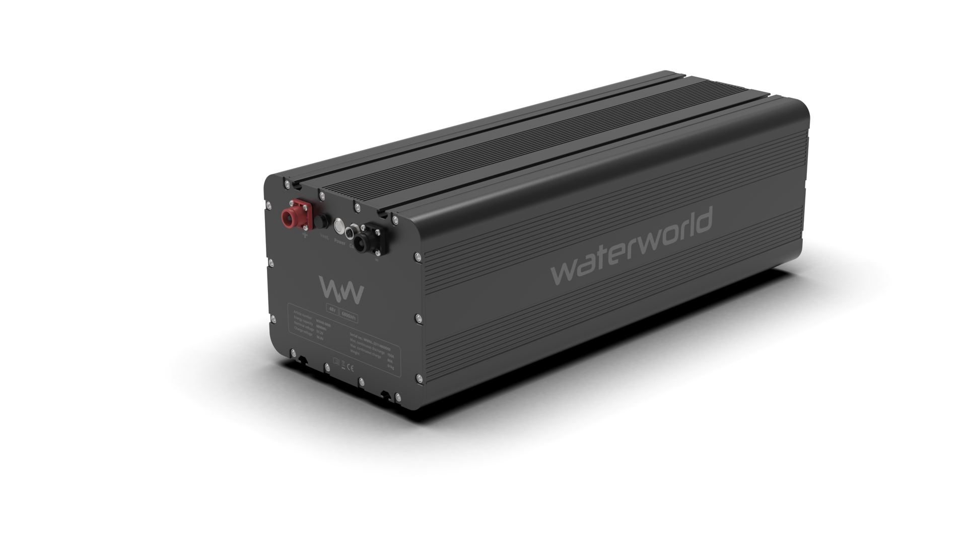 WATERWORLD 6.500 Wh Akku-Bank, 48 V, Ausstellungsstück zum absoluten Sonderpreis