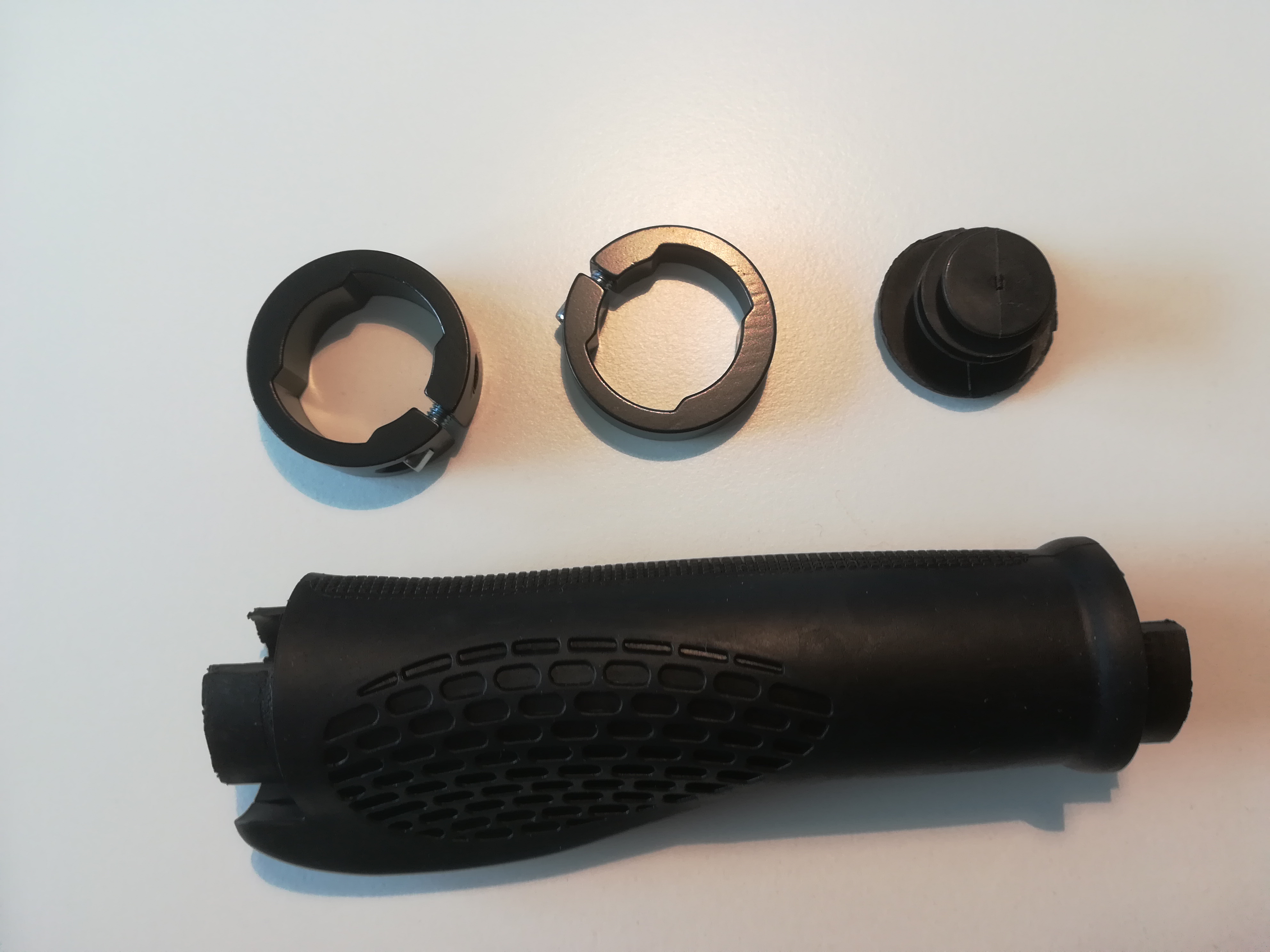 SV14 Lenkergriff-Gummi (schwarz, 2 Stück)