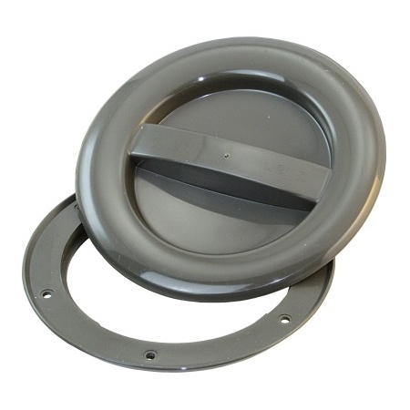 ALLEN Inspektionsdeckel, anthrazit, 144mm/200mm (A.537)