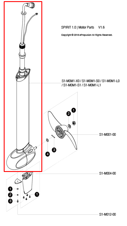 ePropulsion Ersatzteile - bei Bootspunkt bekommen Sie alle Ersatzteile für aktuelle und frühere ePropulsion Elektro-Aussenborder, PODs und Zubehör