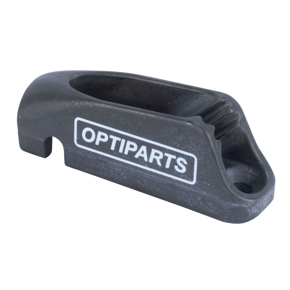 OPTIPARTS EX1399 Clamcleat CL211 MK2, Klemme mit Hundsfott für Optimist Sprietfall, harteloxiert