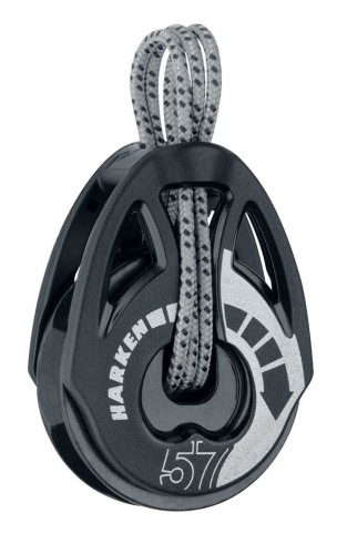 HARKEN H2160 57mm Carbo T2 Ratchamatic mit Loop-Anschlag