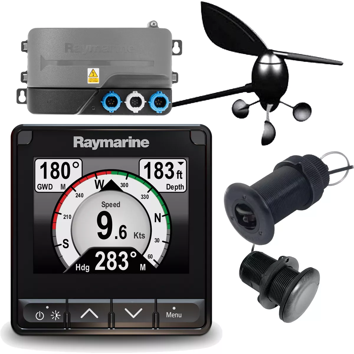 RAYMARINE i70s Tridata System Wind/Log/Echolot T70542