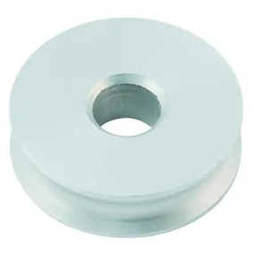 ALLEN Umlenkrolle Aluminium 38mm Durchmesser und 8mm Scheibenstärke, für Tauwerk bis 8mm (A..83)