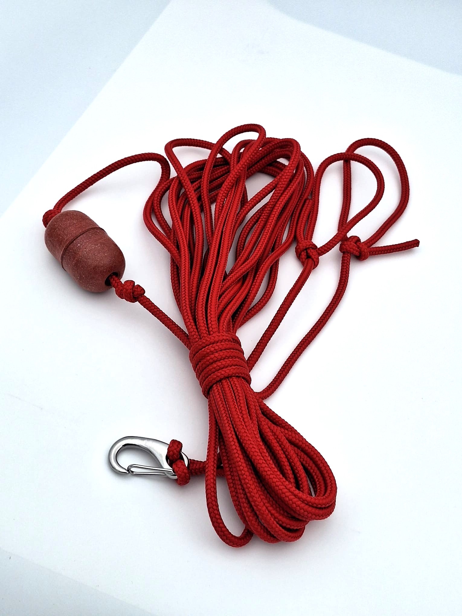 Schleppleine Optimist, rot, regattazugelassen