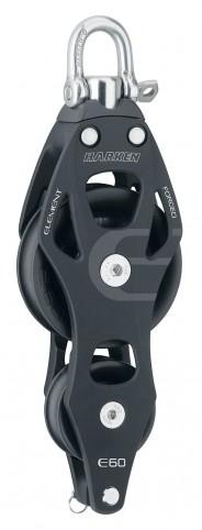 HARKEN H6263 60 mm Element Violin Block - Wirbel, Hundsfott