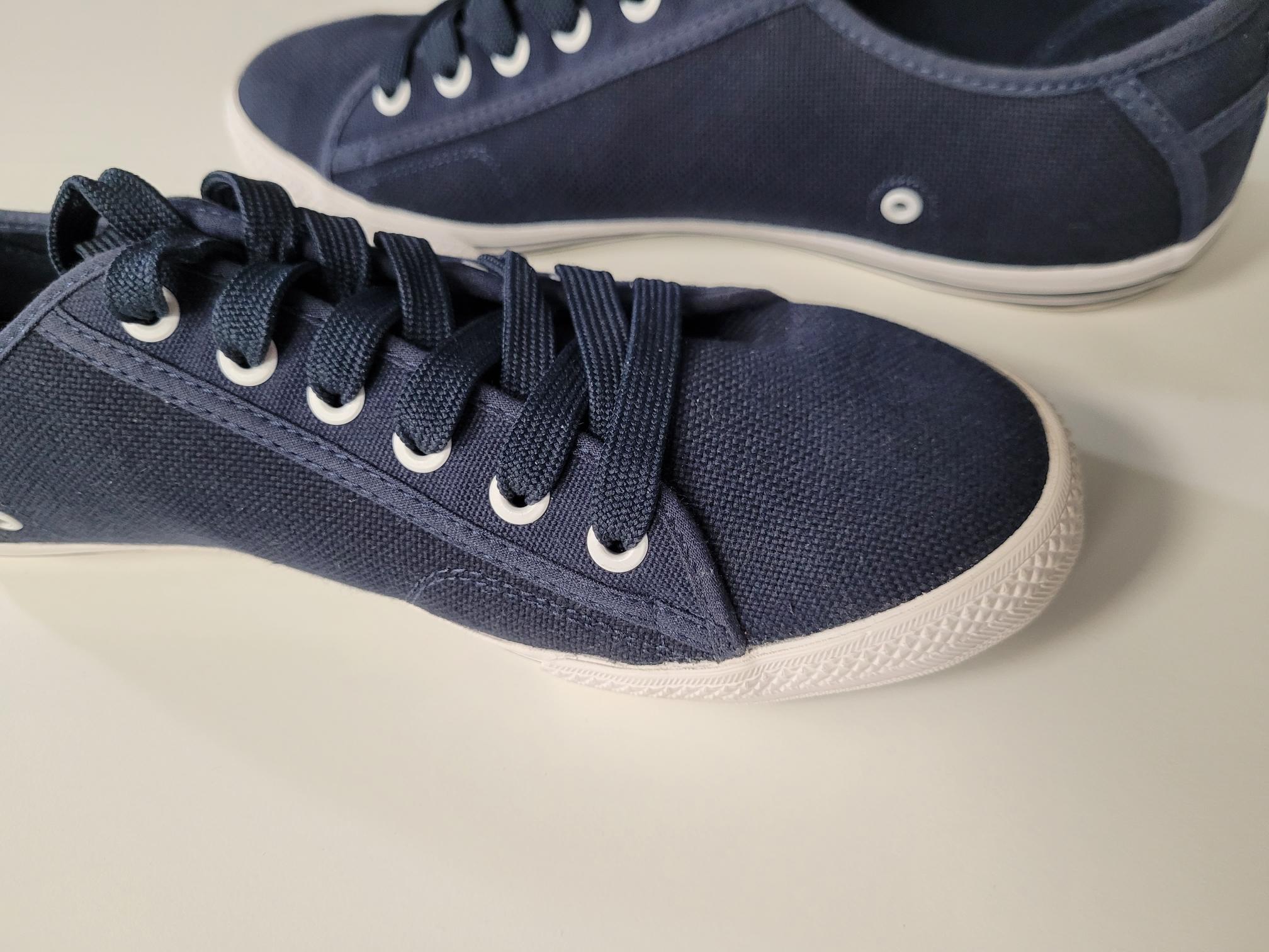 HELLY HANSEN Bootsschuhe Fjord Canvas, Gr. 42, Navyblau/Weiss, Obermaterial atmungsaktives und schnelltrocknendes Textil