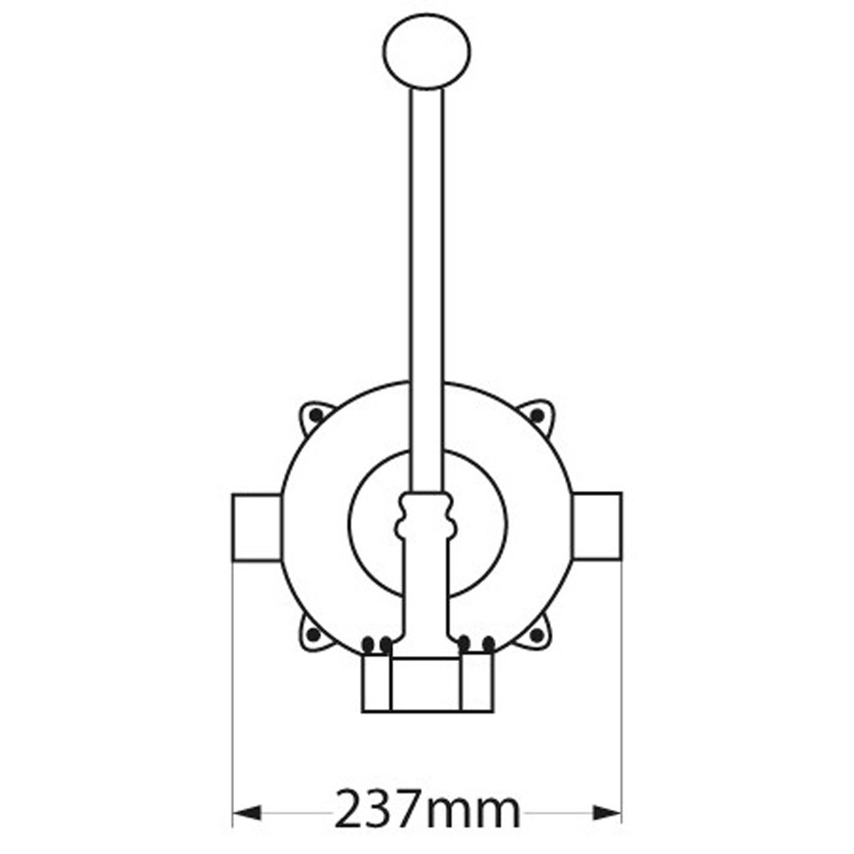 WHALE Gusher Titan BP4410 Unterdeck Ausführung 105l/min
