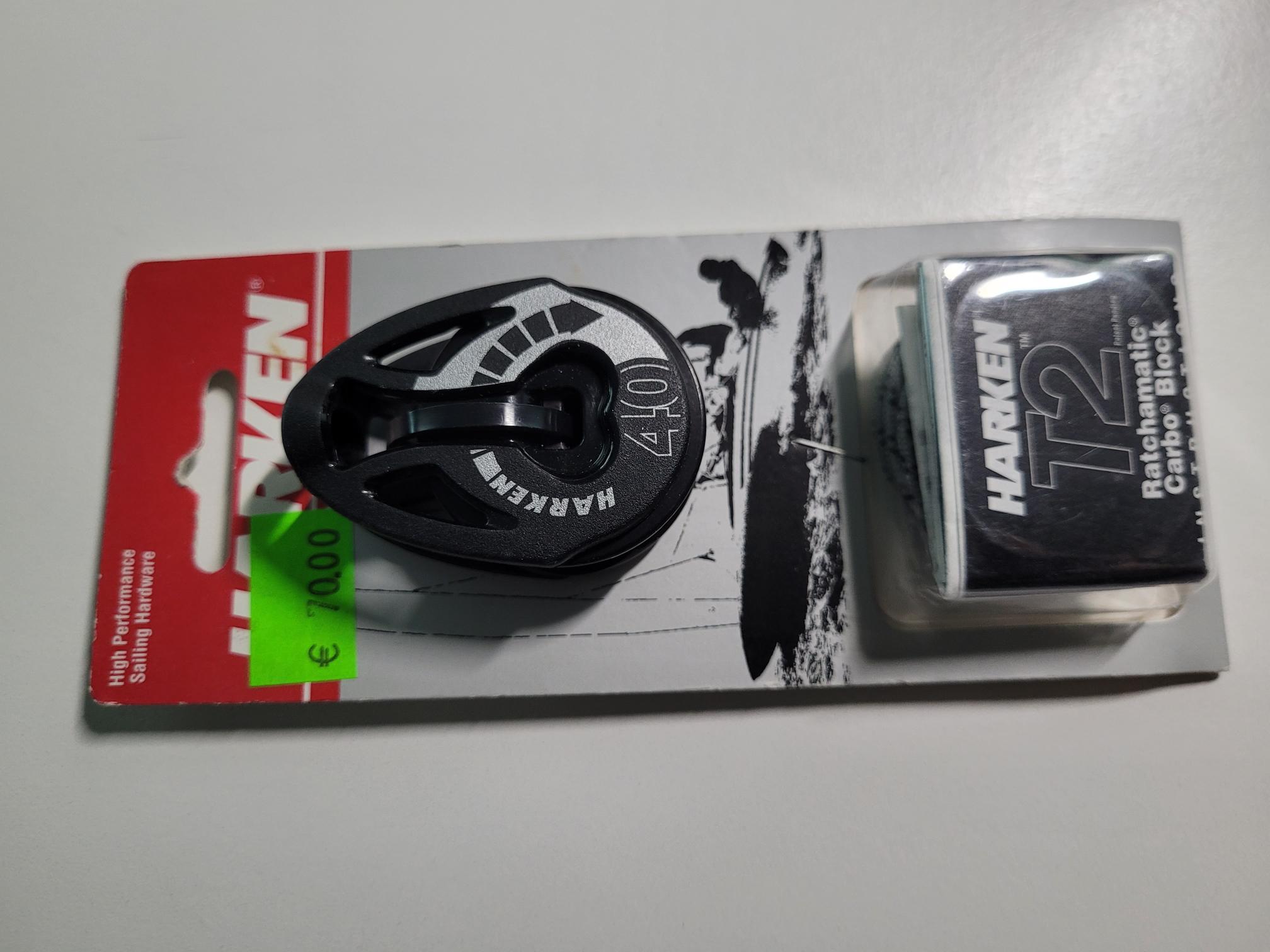 HARKEN H2159 40mm Carbo T2 Ratchamatic mit Loop-Anschlag und lastabhängiger Ratsche