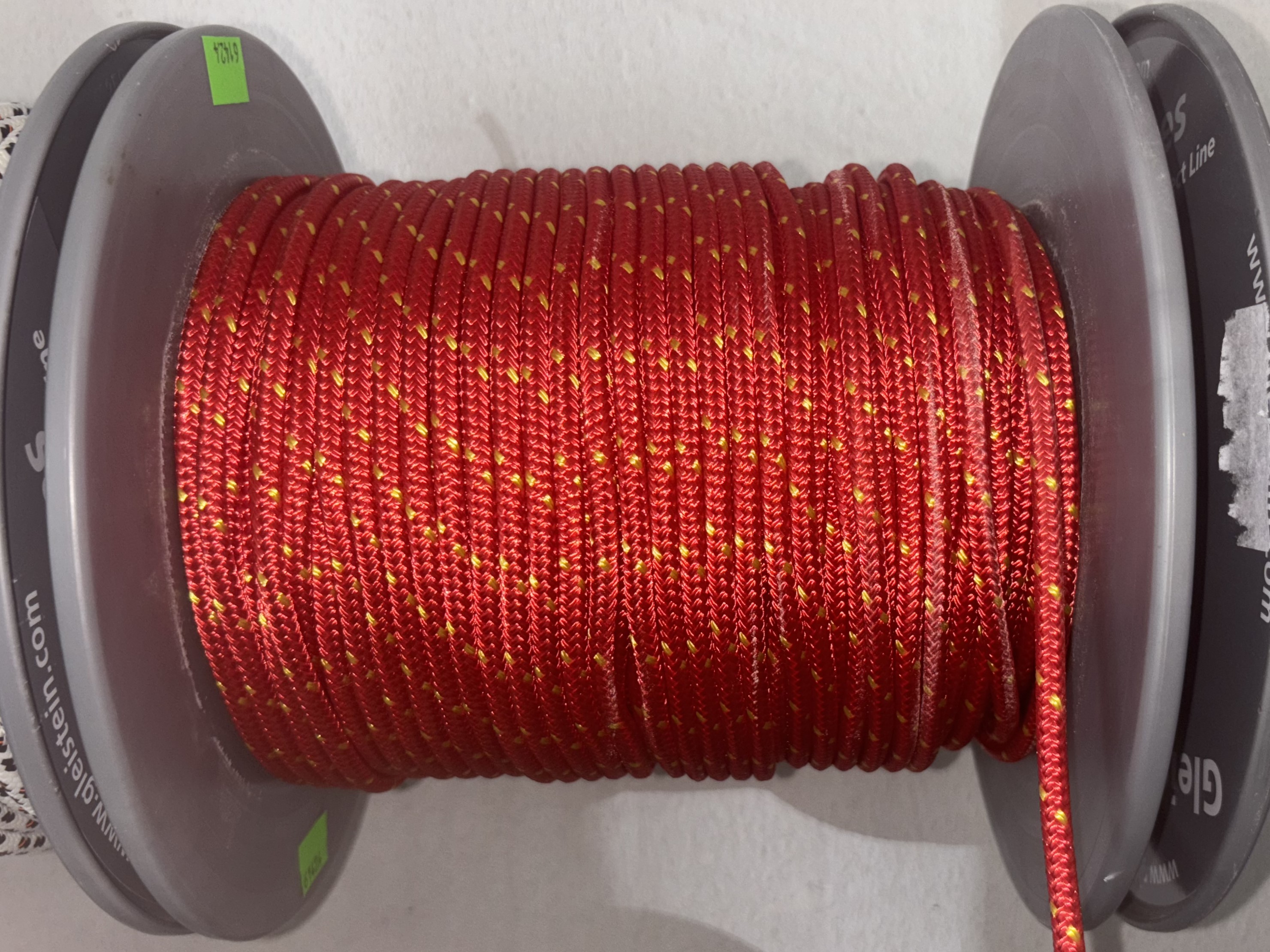 GLEISTEIN Caribic Color Trimmleine rot - 6mm (GR230660)