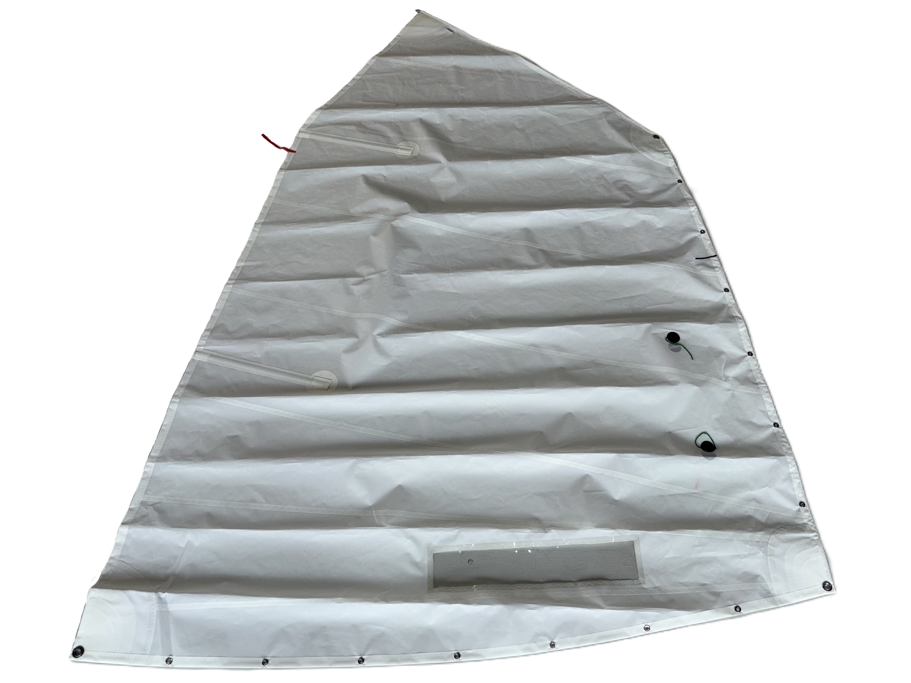 Optimist Großsegel Ausbildung, 5 Bahnen, mit Segelzeichen