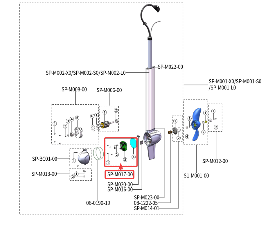 ePropulsion Ersatzteile - bei Bootspunkt bekommen Sie alle Ersatzteile für aktuelle und frühere ePropulsion Elektro-Aussenborder, PODs und Zubehör