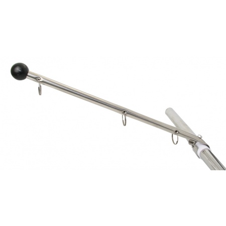 Flaggenstock Edelstahl 39cm für Relingsmontage