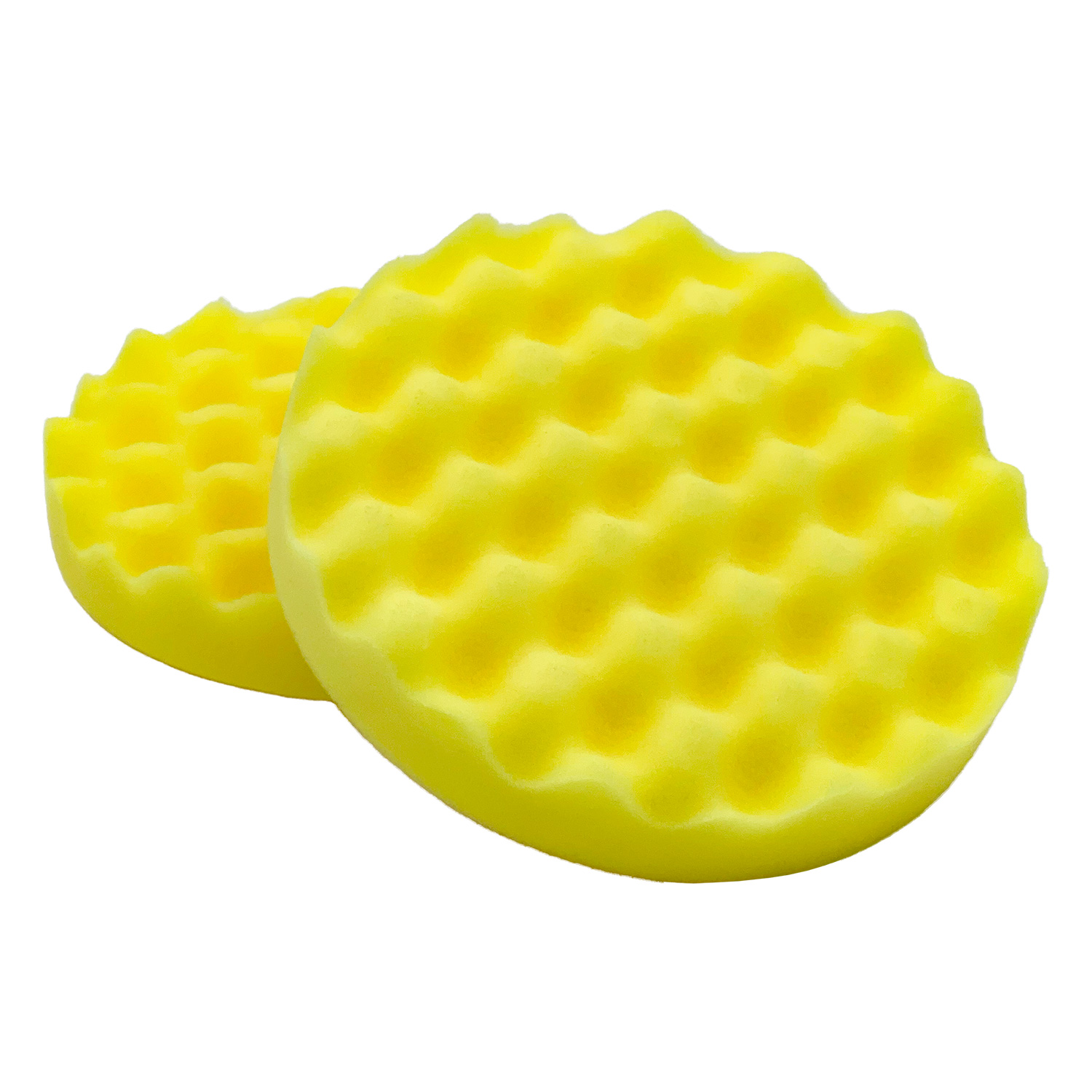 Polierschwamm 99488 weich gelb gewaffelt 150mm