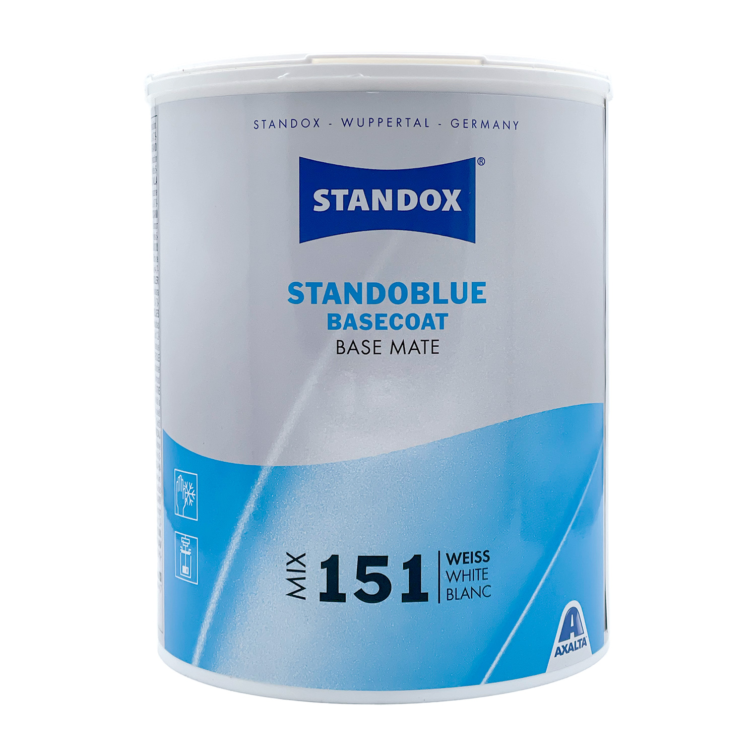 Standoblue Mix 151 Weiß (Spies Hecker HiTec 321) - 1 ltr || für das Wasserbasislacksystem von Standox