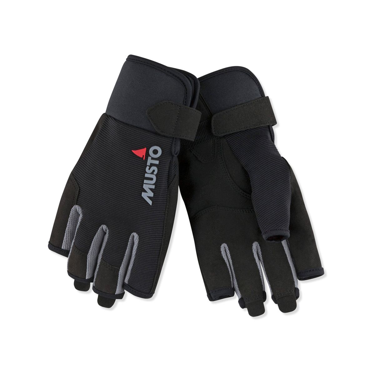 MUSTO ESS Segelhandschuh Kurz Schwarz - XS