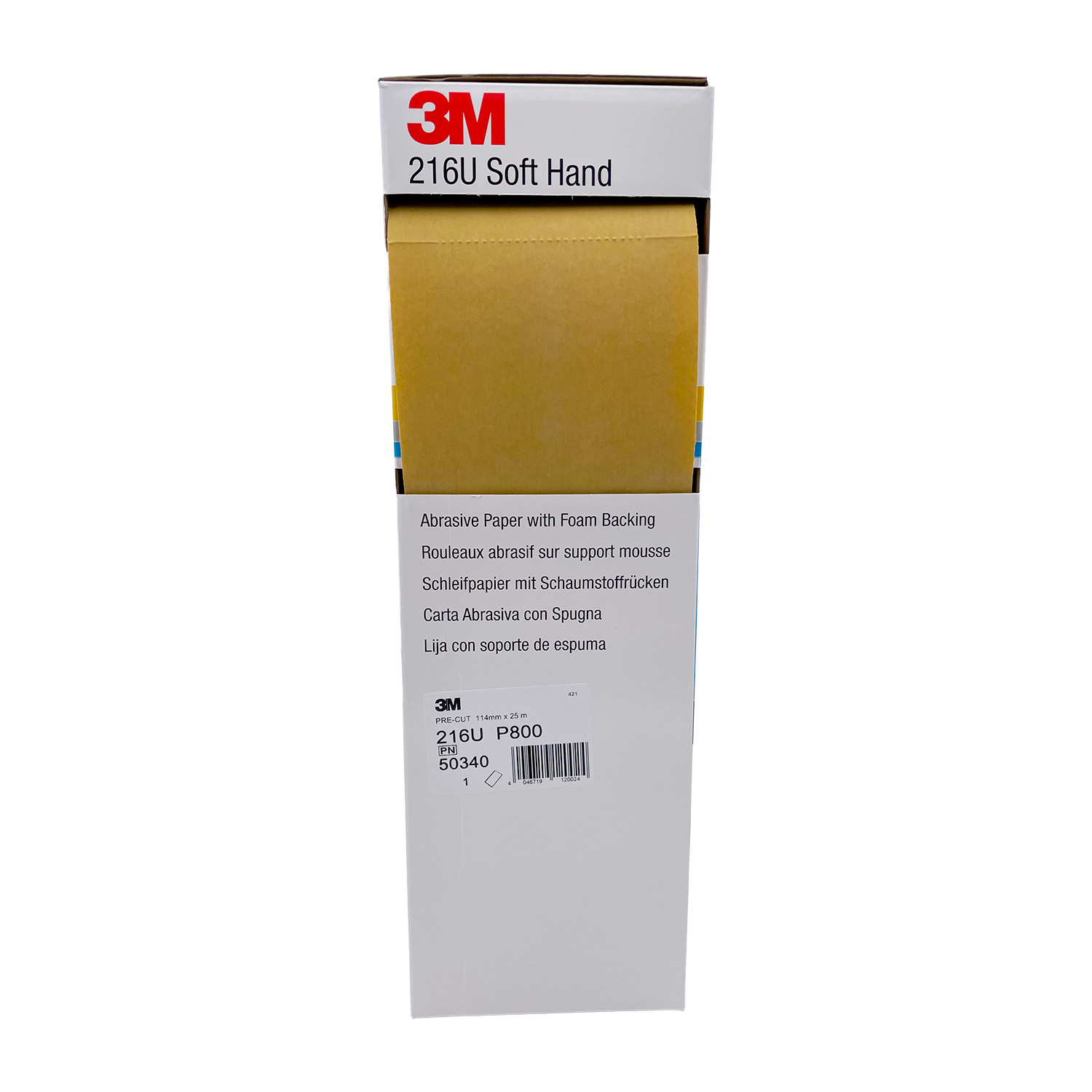 3M 50340 Soft Hand Roll P800 114mm x 25m