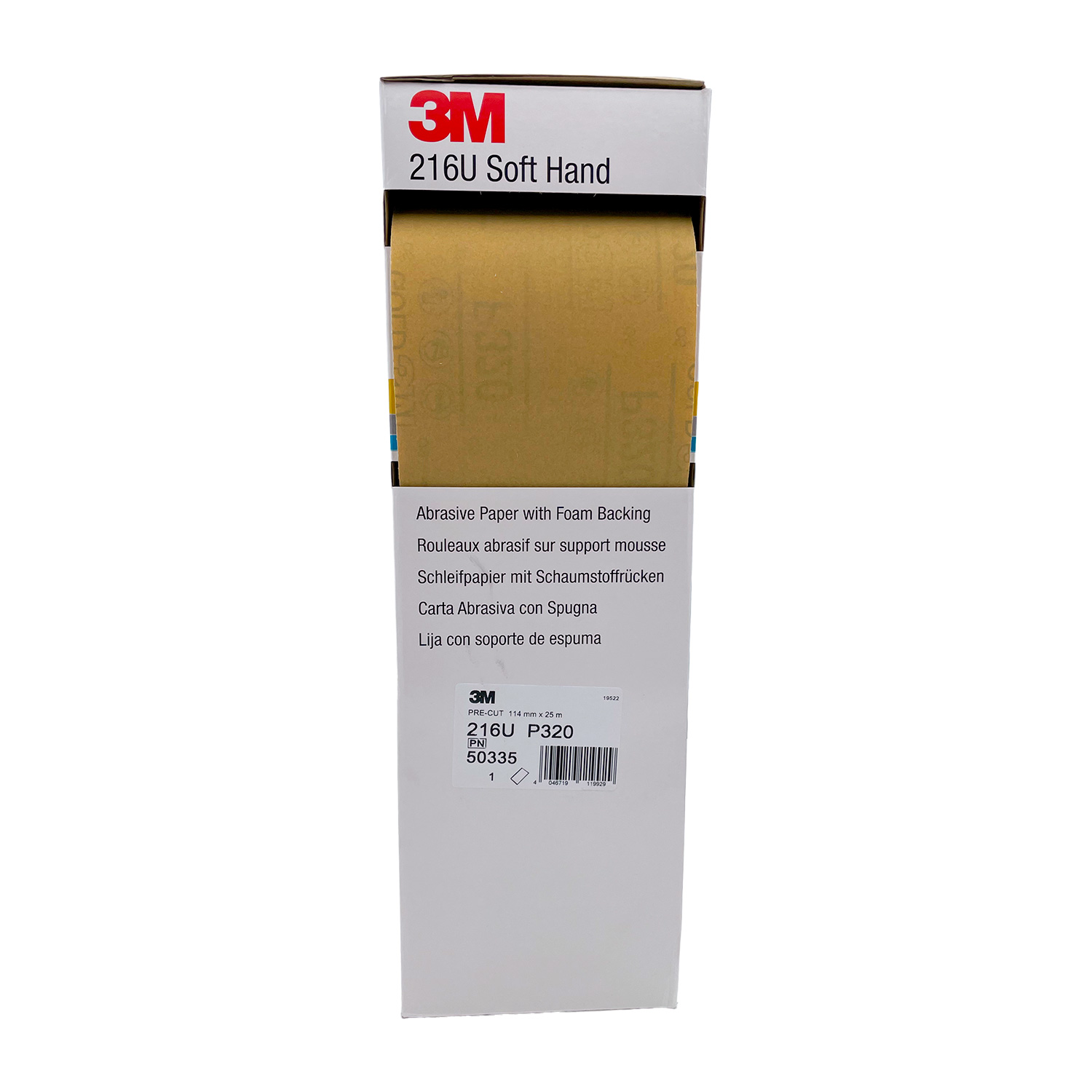 3M 50335 Soft Hand Roll P320 114mm x 25m