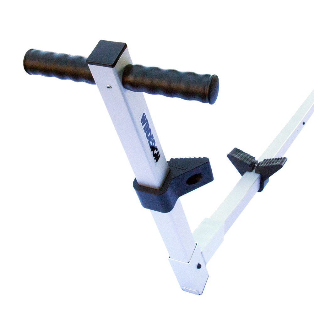 WINDESIGN EX5037 Slipwagen für ZOOM Dinghy, Aluminium, zerlegbar, Vollgummireifen