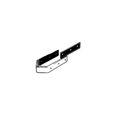 SEA SURE Distanzstück Ruderbeschlag, 1,8 mm stark, 2 Löcher