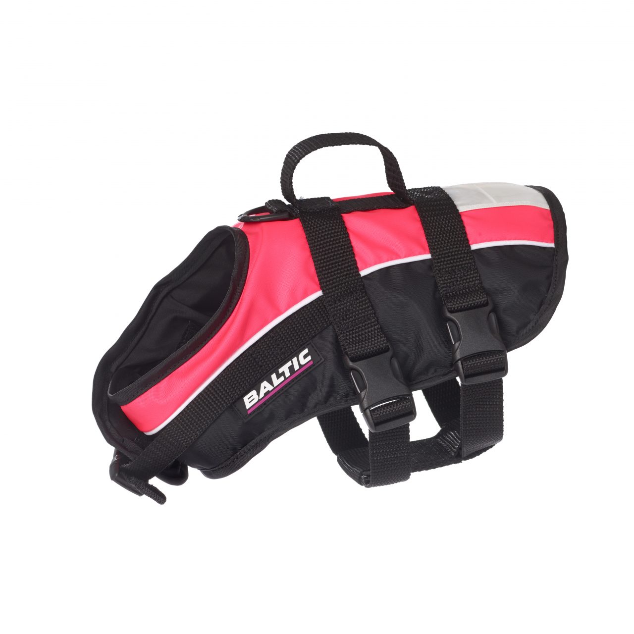 BALTIC Mascot Gr. S 3-8 kg pink-schwarz