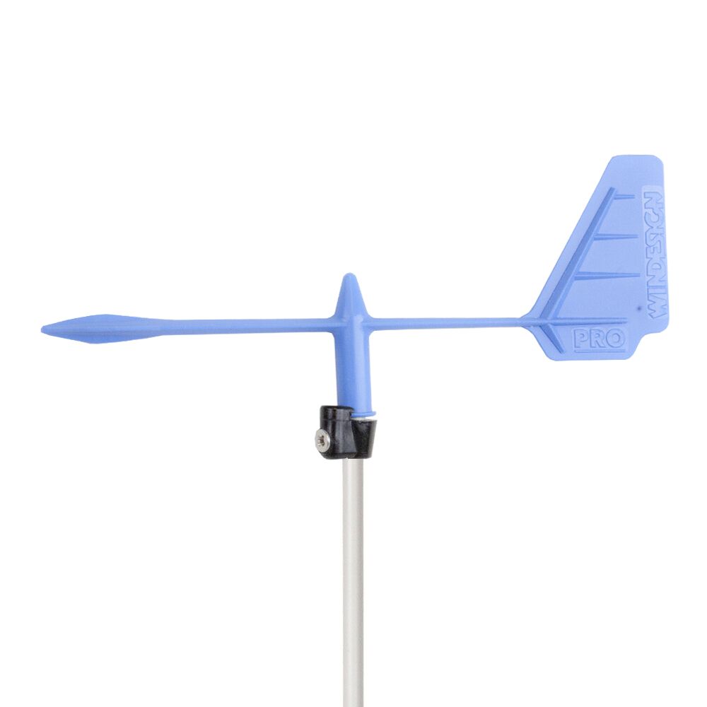 OPTIPARTS EX1243BL-10 Optimist Verklicker PRO, blau, Fähnchen aus Hartplastik, 10er Pack